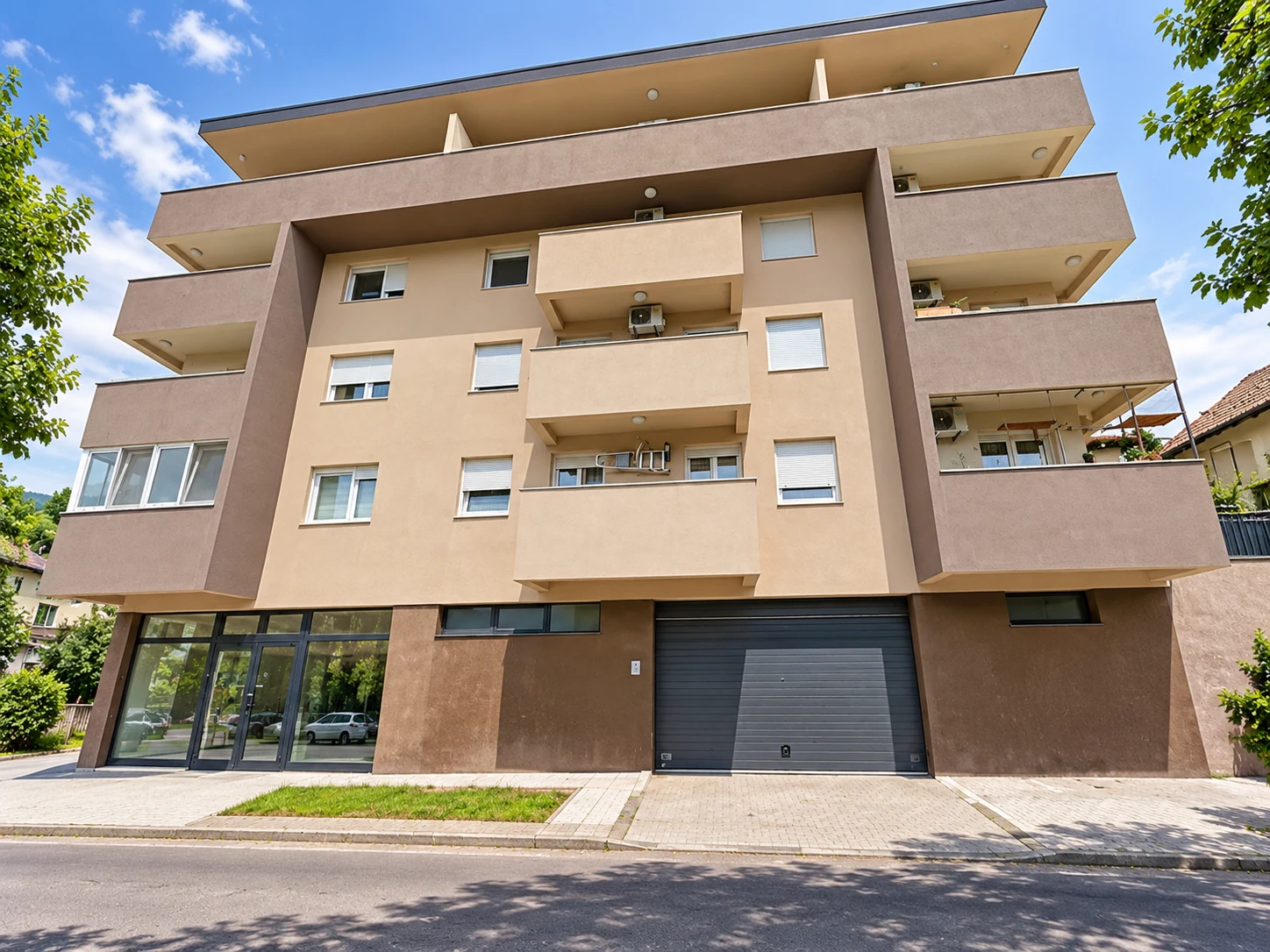 Pofalići residential building - visually edited image