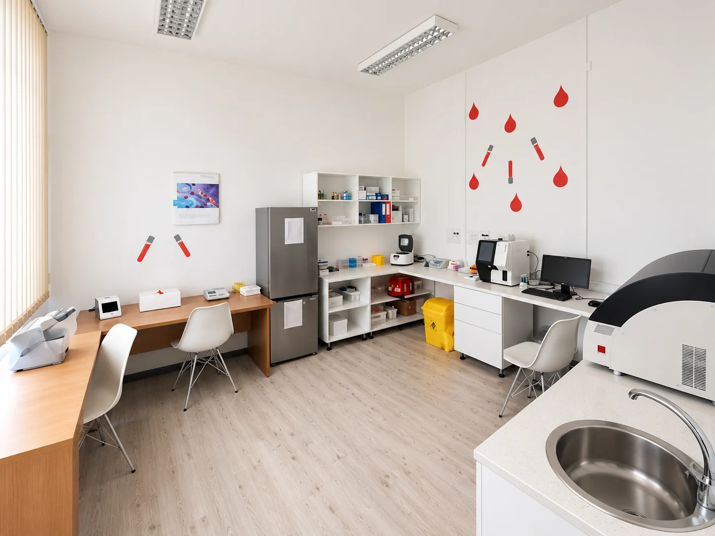 Biochemical laboratory – enhanced visual, Sarajevo, BiH